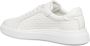 Calvin Klein Logo Patroon Veterschoenen White Heren - Thumbnail 12