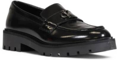 Calvin Klein Metallic Combat Loafer Herfst Winter Collectie Black Dames