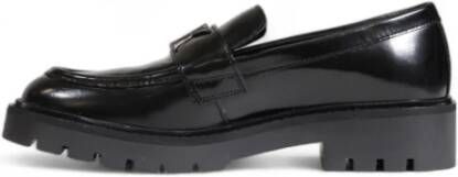 Calvin Klein Metallic Combat Loafer Herfst Winter Collectie Black Dames