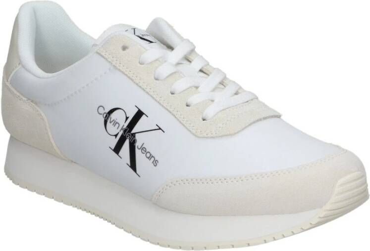 Calvin Klein Modieuze Jeugdsneakers White Dames