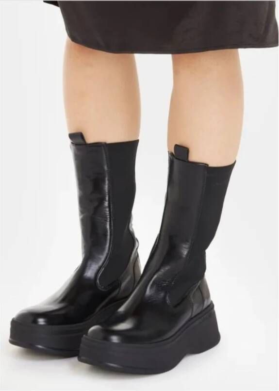 Calvin Klein Pitched Chelsea Boot Sneakers Black Dames