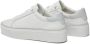 Calvin Klein Platform Lace-Up Sneakers Mono Mix White Dames - Thumbnail 2