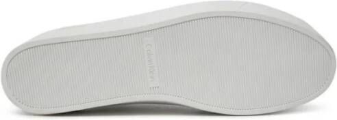 Calvin Klein Platform Lace-Up Sneakers Mono Mix White Dames