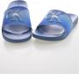 Calvin Klein Platte PVC-muiltjes met logo reliëf Blue Heren - Thumbnail 2