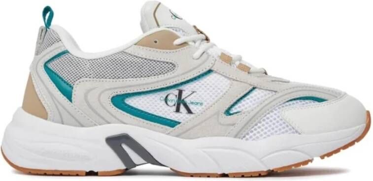 Calvin Klein Retro Su-Mesh Sneakers Multicolor Heren