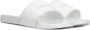 Calvin Klein Rubber Zwembad Slippers Vrouwen White Dames - Thumbnail 2