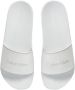 Calvin Klein Rubber Zwembad Slippers Vrouwen White Dames - Thumbnail 4