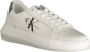 Calvin Klein Sportieve witte sneakers met contrastdetails White Dames - Thumbnail 11