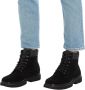 Calvin Klein Jeans Veterboots van leermix model 'EVA' - Thumbnail 3