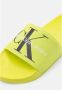 Calvin Klein Heren Slippers van Gerecycled Katoen Yellow Heren - Thumbnail 2
