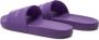 Calvin Klein Jeans Monogram Paarse Slippers Purple Dames - Thumbnail 5