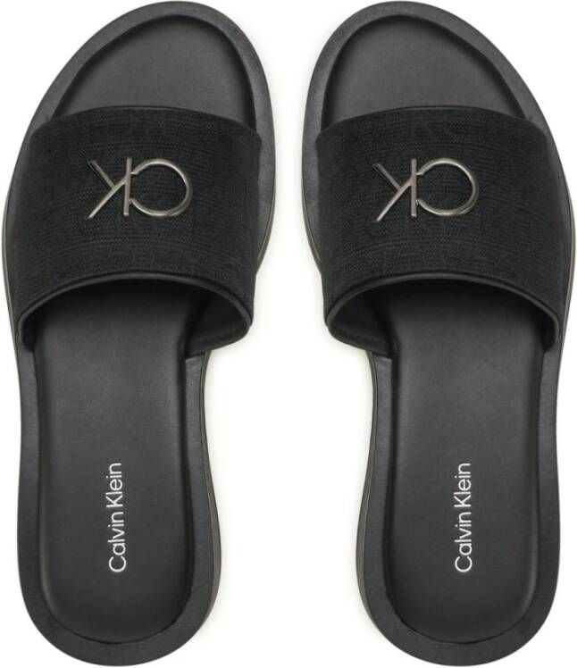 Calvin Klein Sliders Zwart Dames