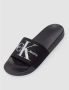 Calvin Klein Jeans Monogram Slide Sandalen Lente Zomer Collectie Black - Thumbnail 12