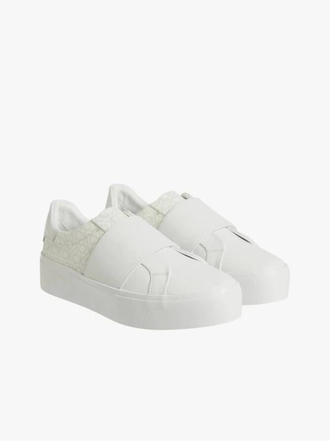 Calvin Klein Slip-On Sneakers voor vrouwen White Dames