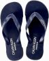 Calvin Klein Zomerse Instap Slippers Blue Heren - Thumbnail 4