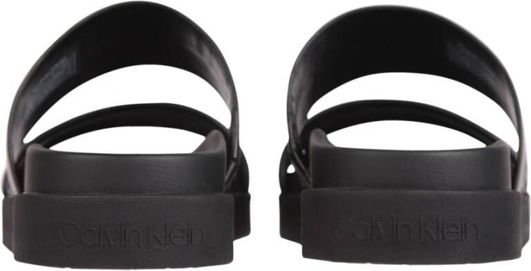 Calvin Klein Slippers Zwart Dames