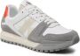 Calvin Klein Origineel Ontwerp Suède Sneakers Gray Heren - Thumbnail 2