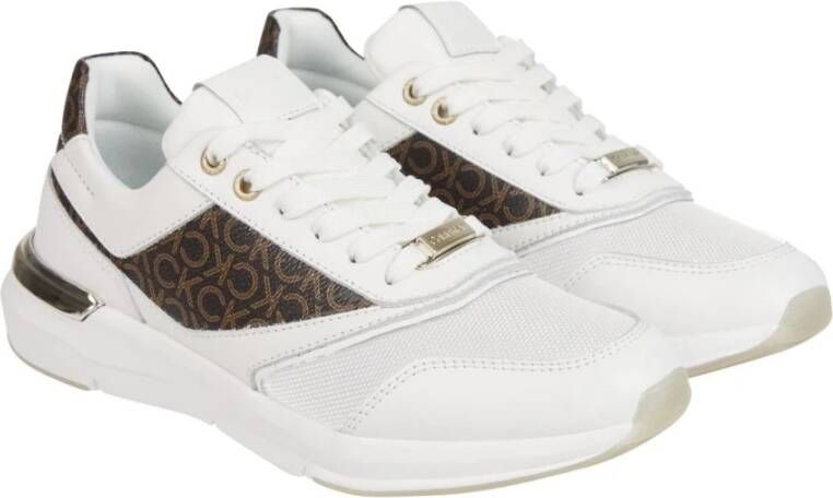 Calvin Klein Sneakers Wit Dames