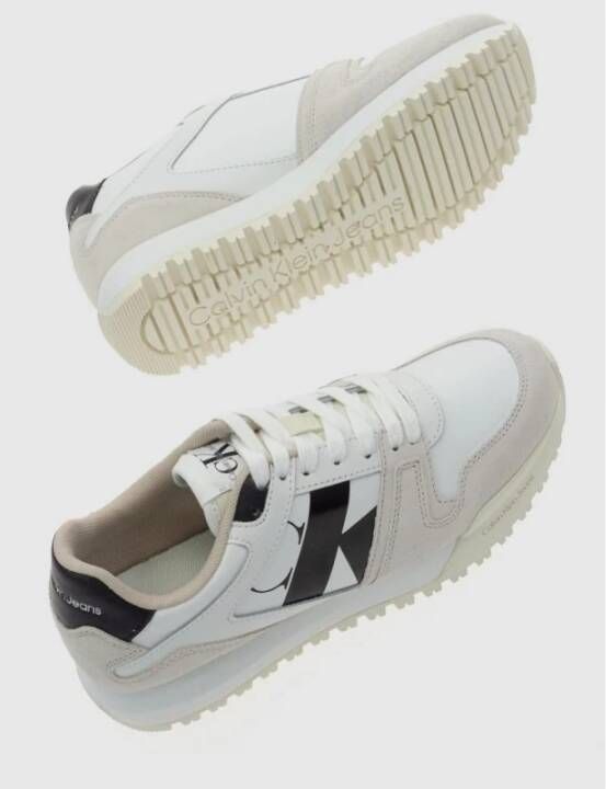 Calvin Klein Sneakers Wit Heren