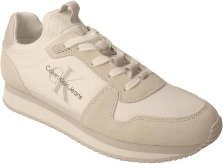 Calvin Klein Sneakers Wit Heren