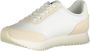 Calvin Klein Sportieve Beige Veterschoenen met Contrastdetails Beige Dames - Thumbnail 4