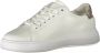 Calvin Klein Sportieve witte vetersneakers met contrastdetails White Dames - Thumbnail 6