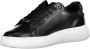 Calvin Klein Zwarte Polyester Sneaker met Contrasterende Details Zwart Dames - Thumbnail 6