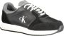 Calvin Klein Sportieve Zwarte Sneakers met Contrastdetails Black Heren - Thumbnail 3