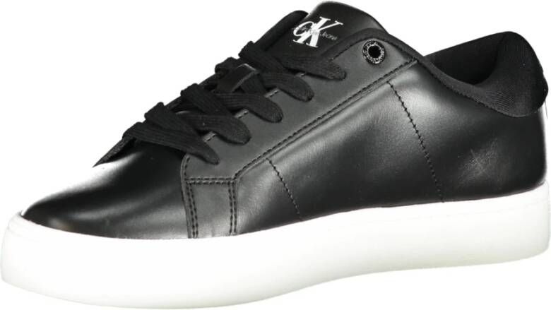 Calvin Klein Sportieve Zwarte Sneakers met Verwijderbare Binnenzool Black Dames