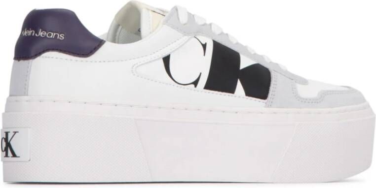 Calvin Klein Stijlvolle Sneakers voor Dagelijks Gebruik White Dames