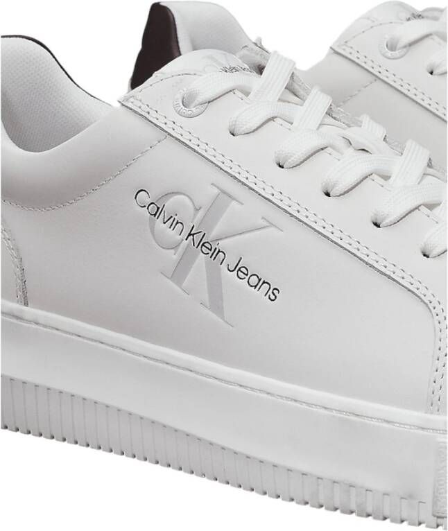 Calvin Klein Stijlvolle Sneakers voor Dagelijks Gebruik White Heren