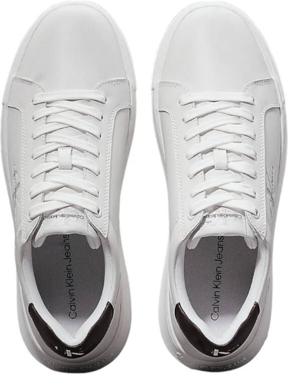 Calvin Klein Stijlvolle Sneakers voor Dagelijks Gebruik White Heren