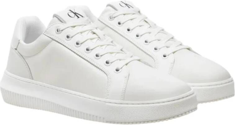 Calvin Klein Stijlvolle Sneakers voor dagelijks gebruik White Heren