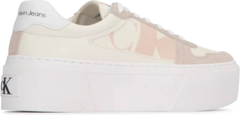 Calvin Klein Stijlvolle Sneakers voor Mannen en Vrouwen White Dames