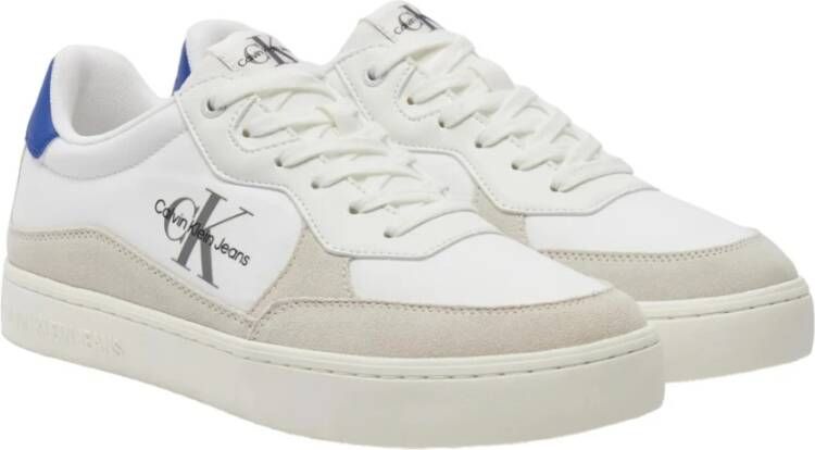 Calvin Klein Stijlvolle Sneakers voor Mannen en Vrouwen White Heren