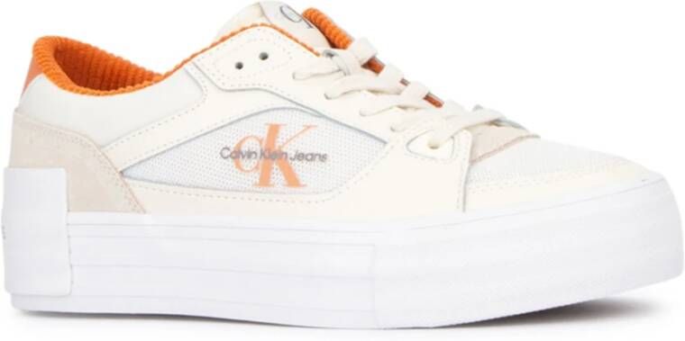 Calvin Klein Stijlvolle Sneakers voor Trendy Look White Dames