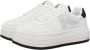 Calvin Klein Stijlvolle Veterschoenen Mix White Dames - Thumbnail 2