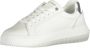 Calvin Klein Witte polyester sneakers met veters print contrastdetails logo White Heren - Thumbnail 12