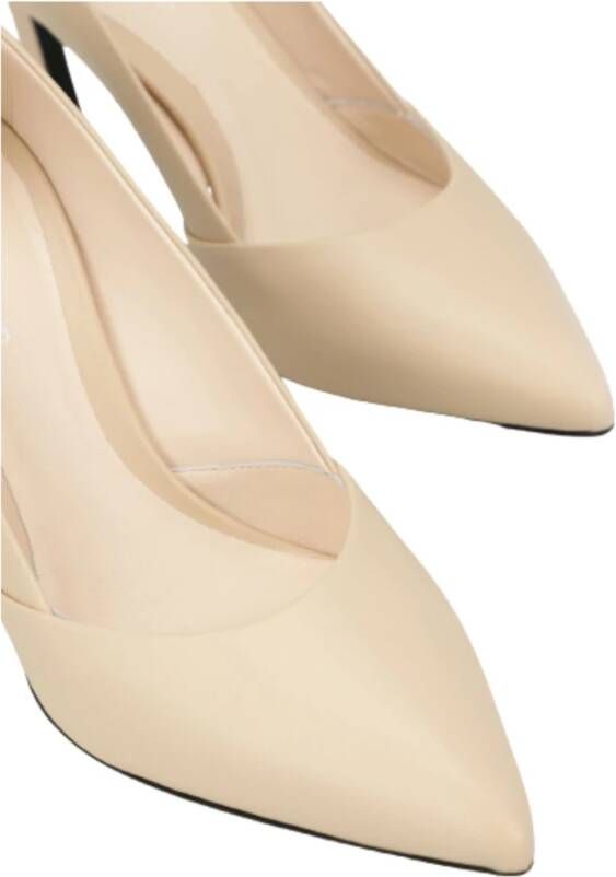 Calvin Klein Stiletto Pump voor vrouwen Beige Dames