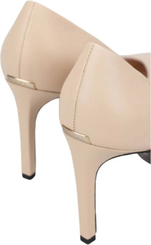 Calvin Klein Stiletto Pump voor vrouwen Beige Dames