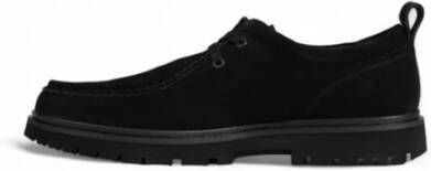 Calvin Klein Suede Casual Schoenen Black Heren