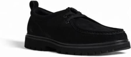 Calvin Klein Suede Casual Schoenen Black Heren