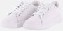 Calvin Klein Verhoogde Cupsole Veterschoenen White Dames - Thumbnail 2