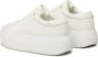 Calvin Klein Witte Leren Sneakers White Heren - Thumbnail 3