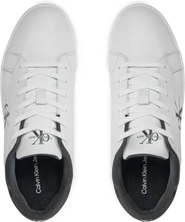 Calvin Klein witte leren sneakers White Heren