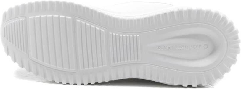 Calvin Klein Witte Modieuze Sneakers White Dames