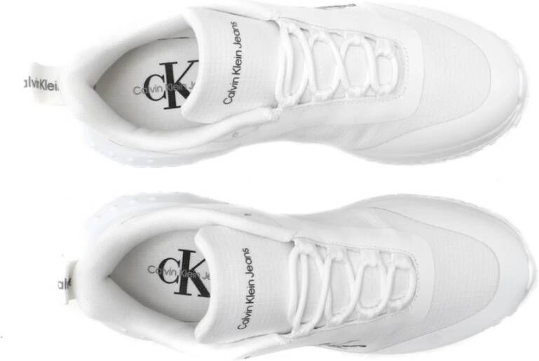 Calvin Klein Witte Modieuze Sneakers White Dames