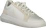 Calvin Klein Witte Polyester Sneaker White Heren - Thumbnail 1