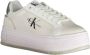 Calvin Klein Plateausneakers BOLD PLATF LOW LACE LTH ML MTL met zijlogo vrijetijdsschoen lage schoen veterschoen - Thumbnail 37