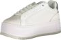 Calvin Klein Plateausneakers BOLD PLATF LOW LACE LTH ML MTL met zijlogo vrijetijdsschoen lage schoen veterschoen - Thumbnail 38